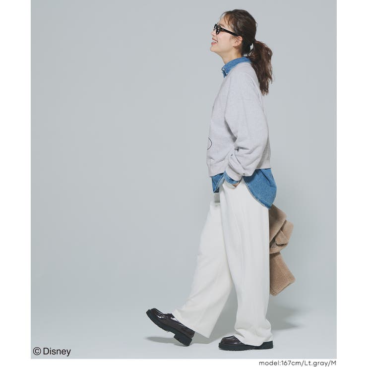 【ディズニー】ヘビーウェイト裏毛スウェットトップス | coca | 詳細画像8 
