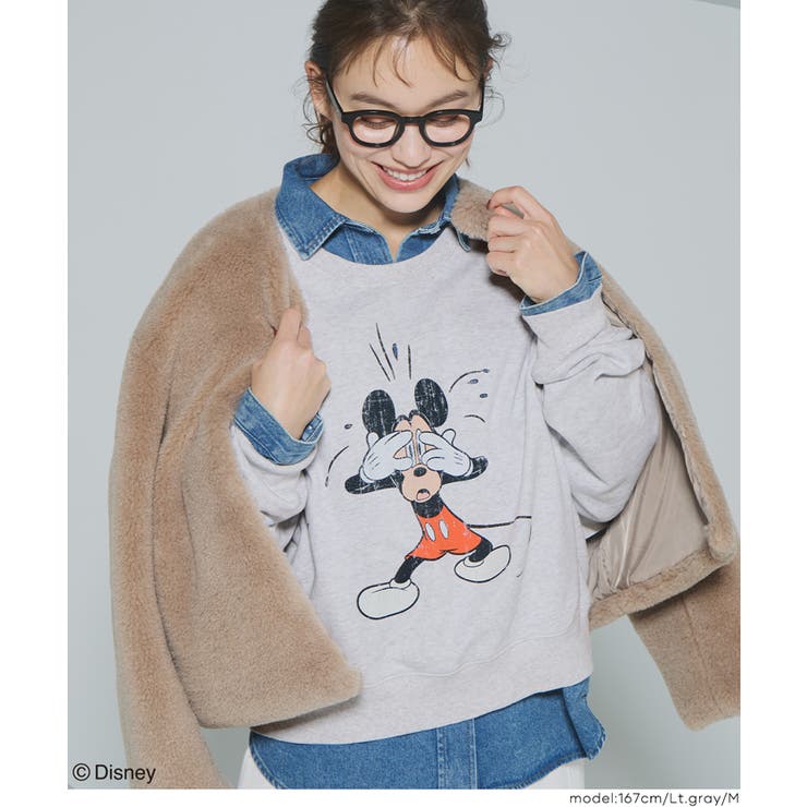 【ディズニー】ヘビーウェイト裏毛スウェットトップス | coca | 詳細画像10 