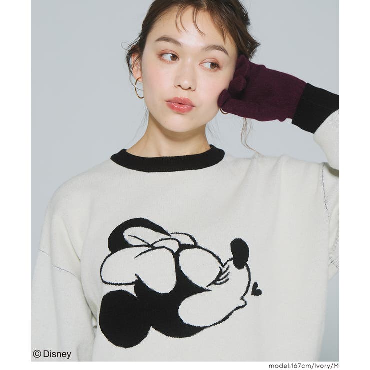 【ディズニー】ダブルジャカードニットトップス | coca | 詳細画像11 