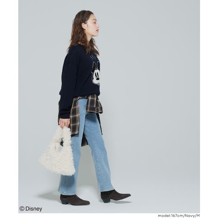 【ディズニー】ダブルジャカードニットトップス | coca | 詳細画像15 