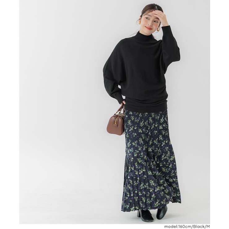 ボトルネックニットチュニック レディース | coca | 詳細画像21 