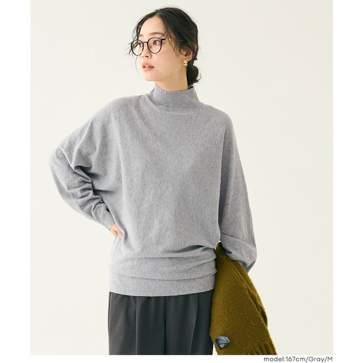 ボトルネックニットチュニック レディース | coca | 詳細画像10 