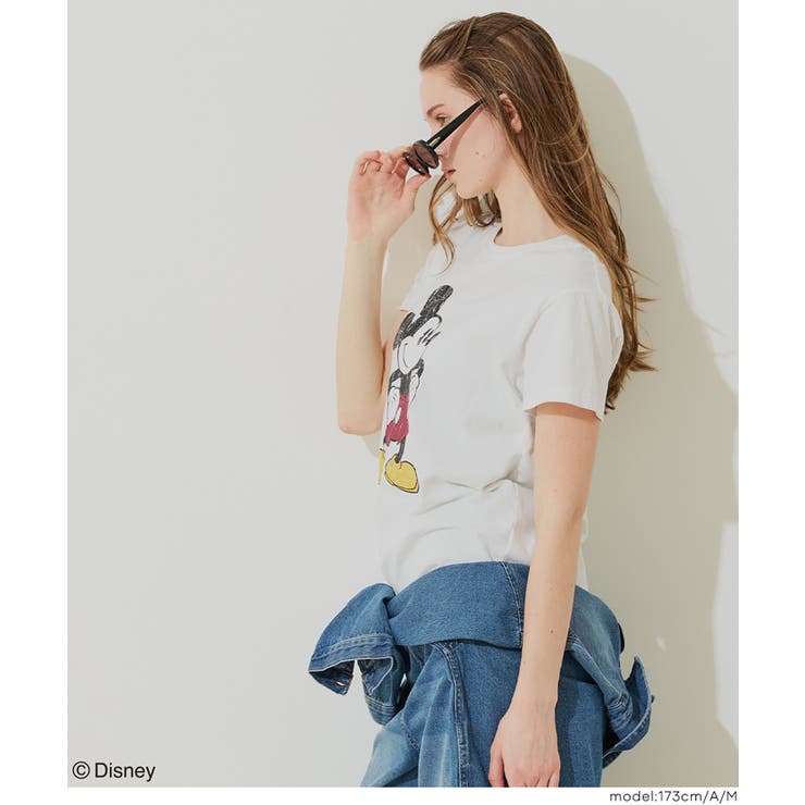 【ディズニー】ウォッシュドTシャツ | coca | 詳細画像8 