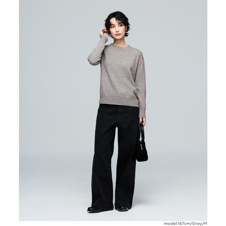 【RICH KNIT】クルーネックプルオーバー | coca | 詳細画像11 