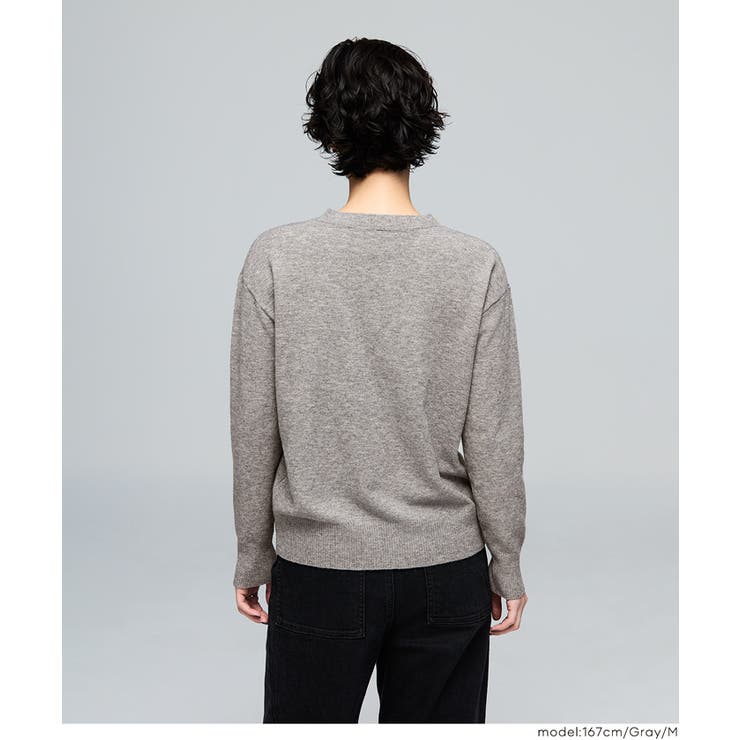 【RICH KNIT】クルーネックプルオーバー | coca | 詳細画像12 