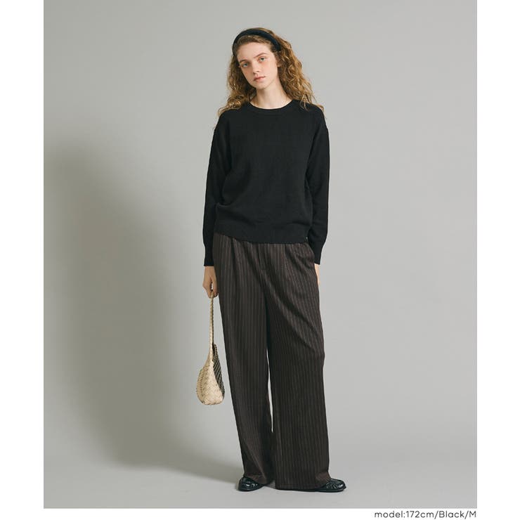 【RICH KNIT】クルーネックプルオーバー | coca | 詳細画像13 