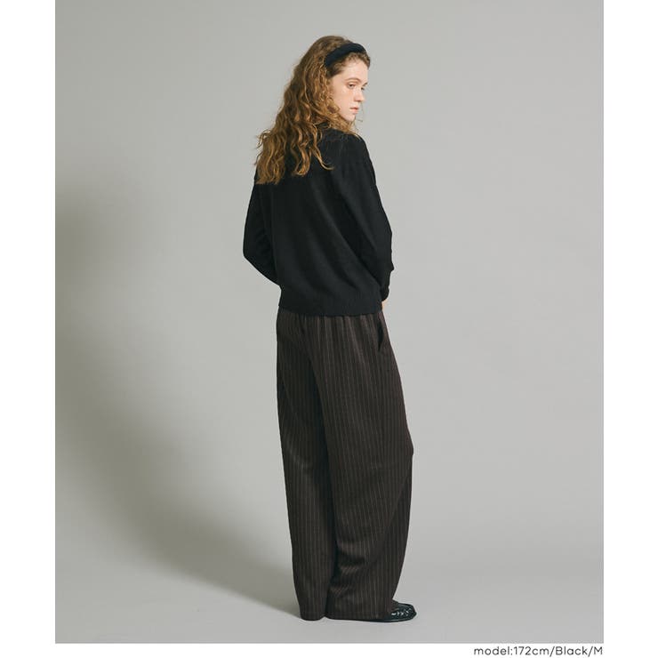 【RICH KNIT】クルーネックプルオーバー | coca | 詳細画像14 