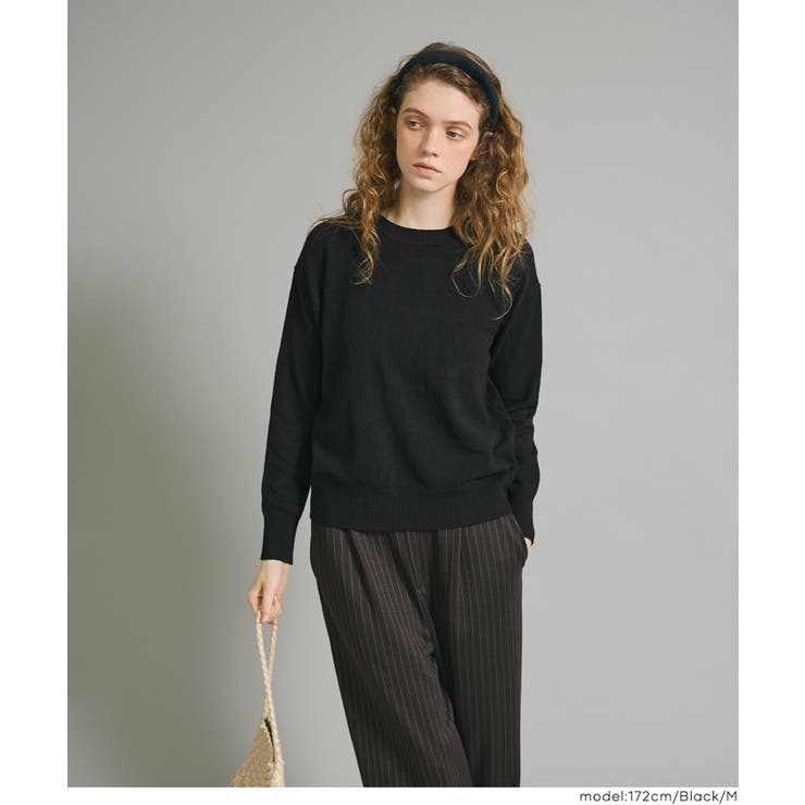 【RICH KNIT】クルーネックプルオーバー | coca | 詳細画像15 