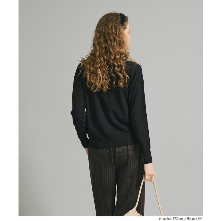 【RICH KNIT】クルーネックプルオーバー | coca | 詳細画像16 