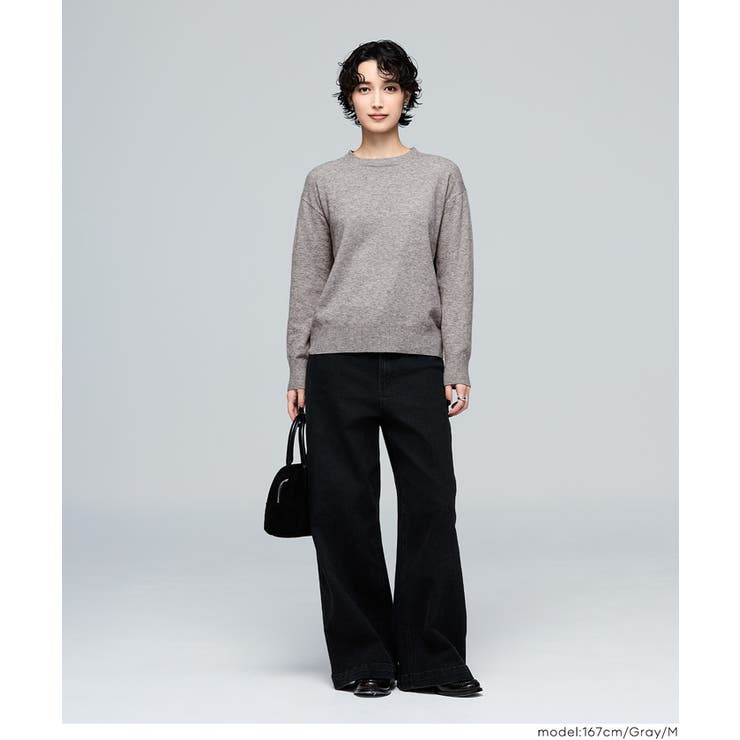 【RICH KNIT】クルーネックプルオーバー | coca | 詳細画像8 