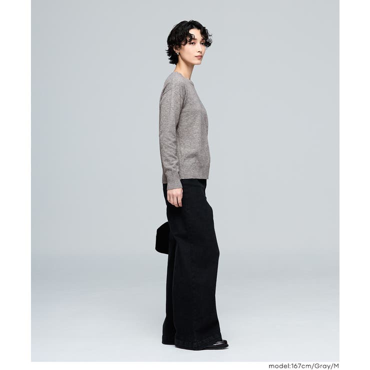 【RICH KNIT】クルーネックプルオーバー | coca | 詳細画像9 