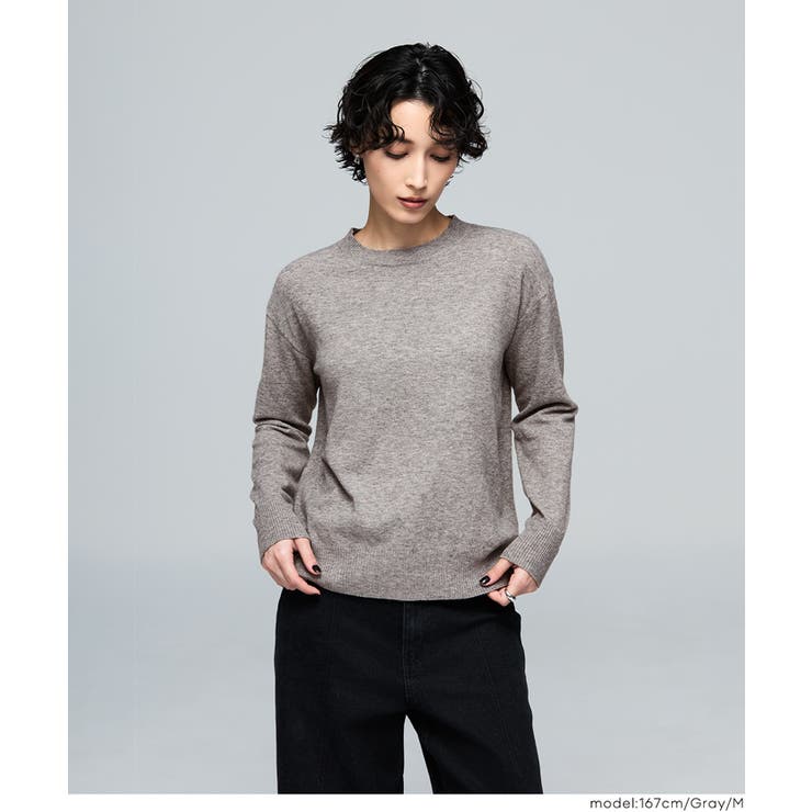【RICH KNIT】クルーネックプルオーバー | coca | 詳細画像10 