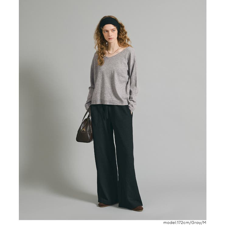 【RICH KNIT】Ｖネックプルオーバー | coca | 詳細画像14 