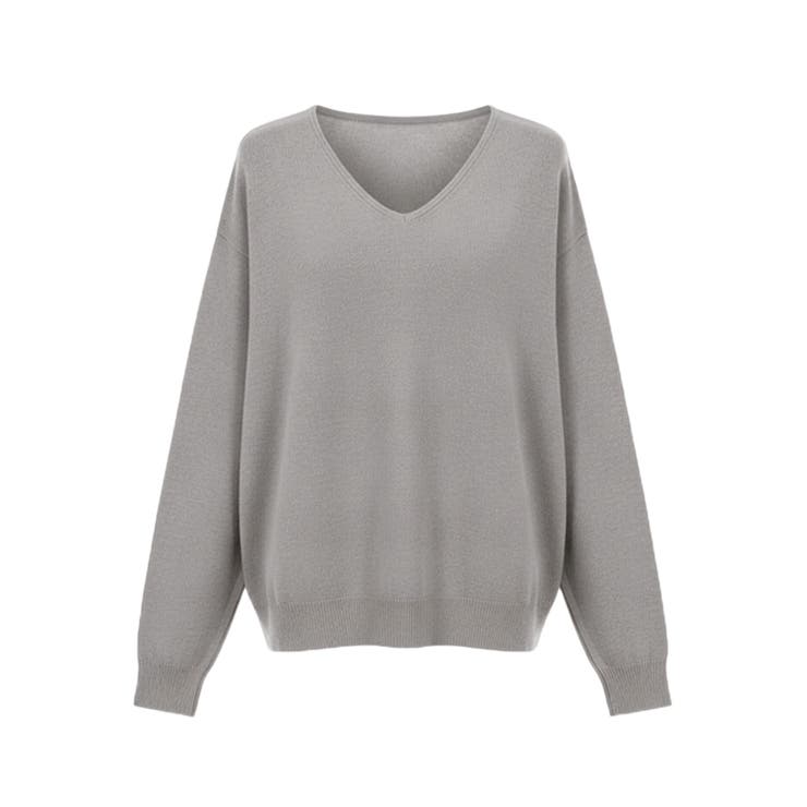 【RICH KNIT】Ｖネックプルオーバー | coca | 詳細画像22 