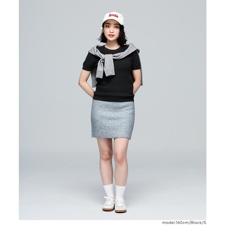 【RICH KNIT】半袖クルーネックプルオーバー | coca | 詳細画像9 