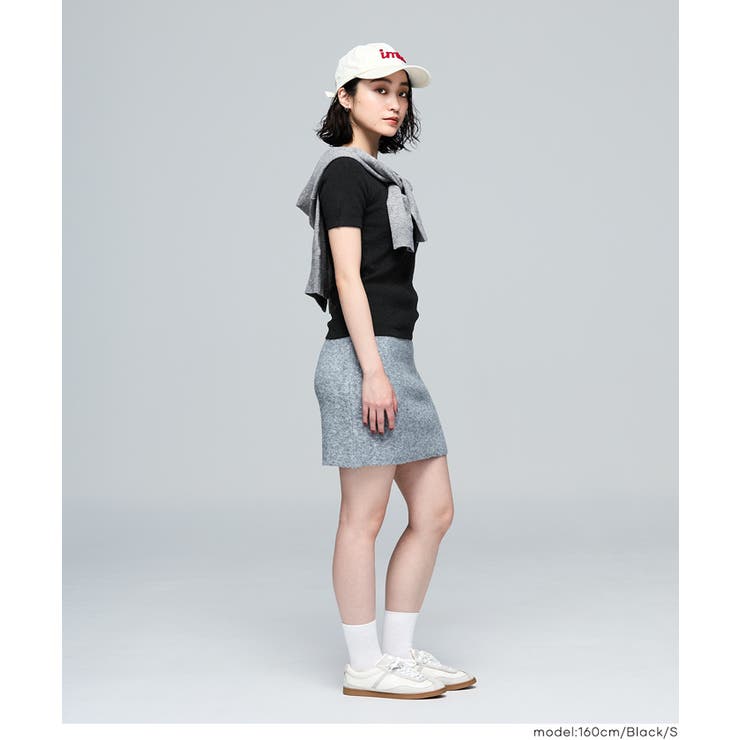 【RICH KNIT】半袖クルーネックプルオーバー | coca | 詳細画像10 
