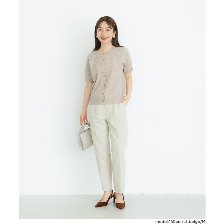 【RICH KNIT】ケーブルカーディガン | coca | 詳細画像3 