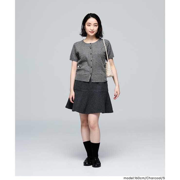 【RICH KNIT】ケーブルカーディガン | coca | 詳細画像8 