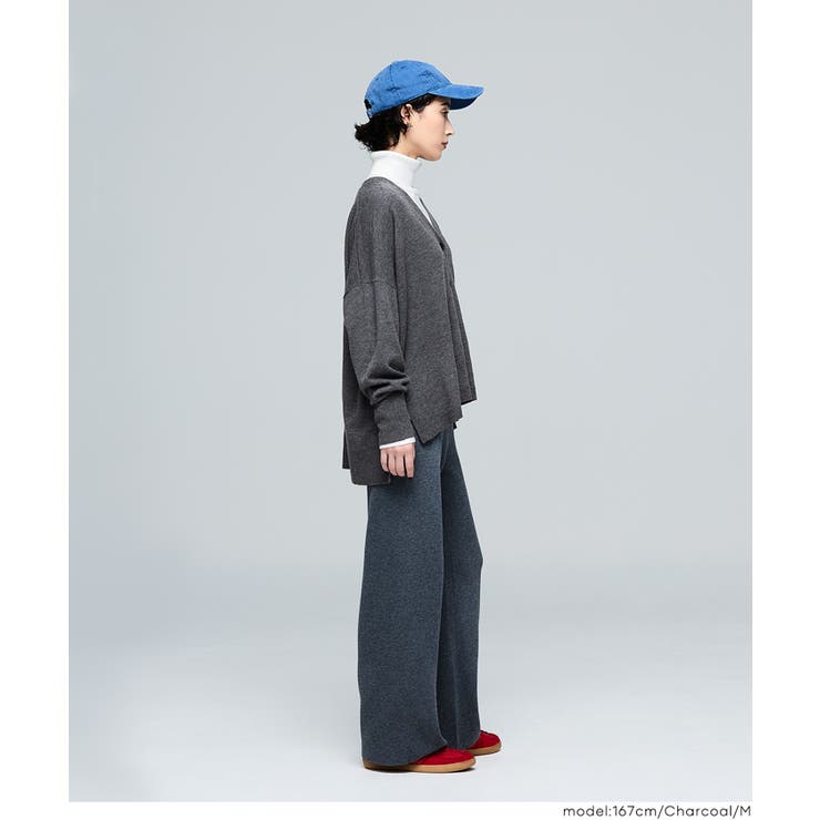 【RICH KNIT】Vネックドルマンカーディガン | coca | 詳細画像7 
