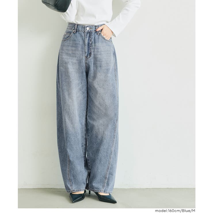 カーブデニムパンツ | coca | 詳細画像10 