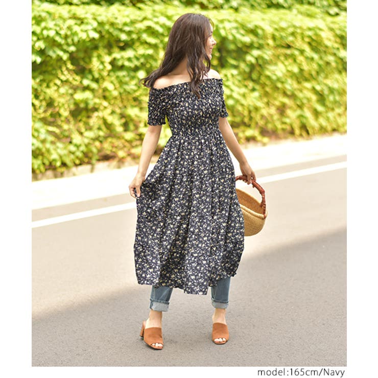 希少】美品 セリーヌ ロング丈ワンピース オフショルダー ペイズリー柄  