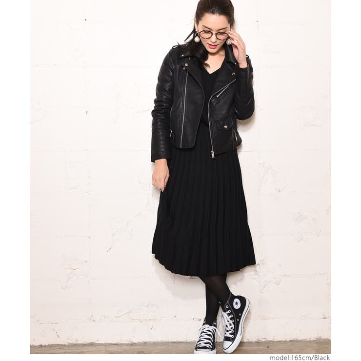 美品 ドゥーズィーエムクラス ニットプリーツ ロングスカート 36 ブラック レディース 裾プリーツ ロングスカート ブラック プリーツ