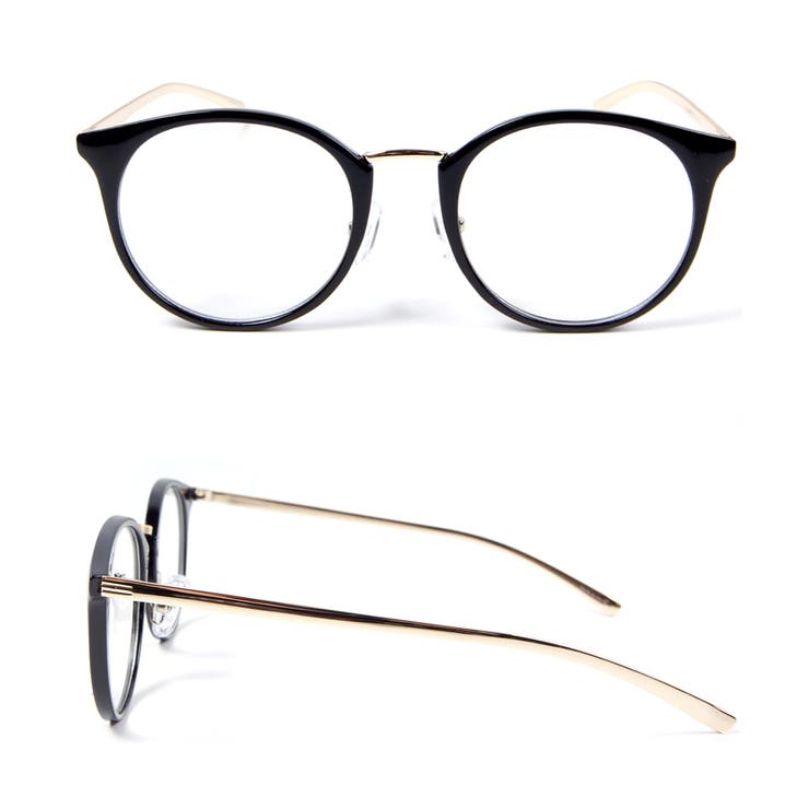 ボストンコンビフレーム伊達メガネ(ウェリントン 眼鏡 めがね | coca | 詳細画像17 