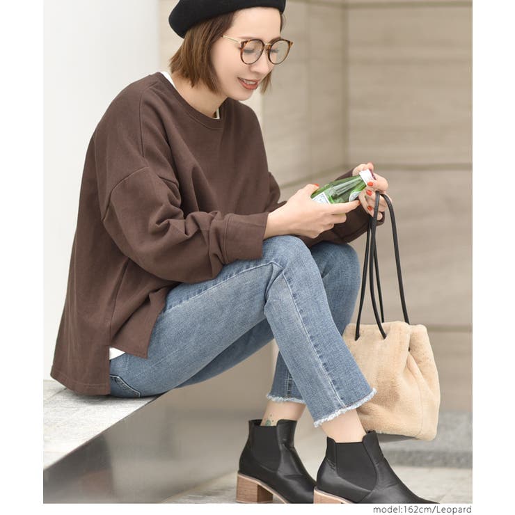 ボストンコンビフレーム伊達メガネ(ウェリントン 眼鏡 めがね | coca | 詳細画像8 