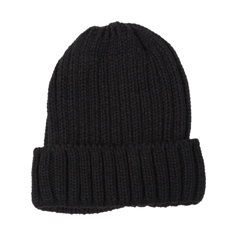 太畝リブ編みニット帽 | coca | 詳細画像3 