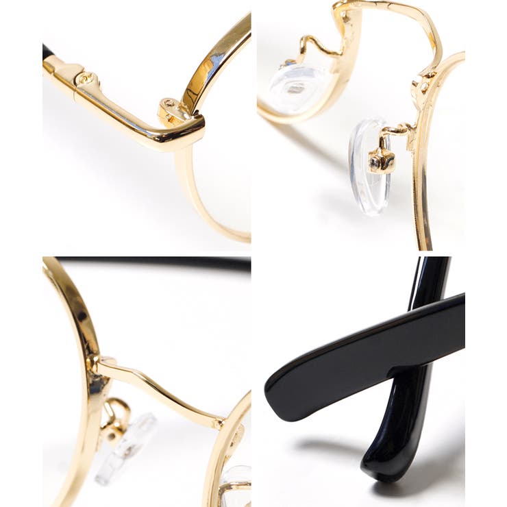 ポインテッドブリッジ細フレーム伊達眼鏡 田中亜希子さん着用 | coca | 詳細画像12 