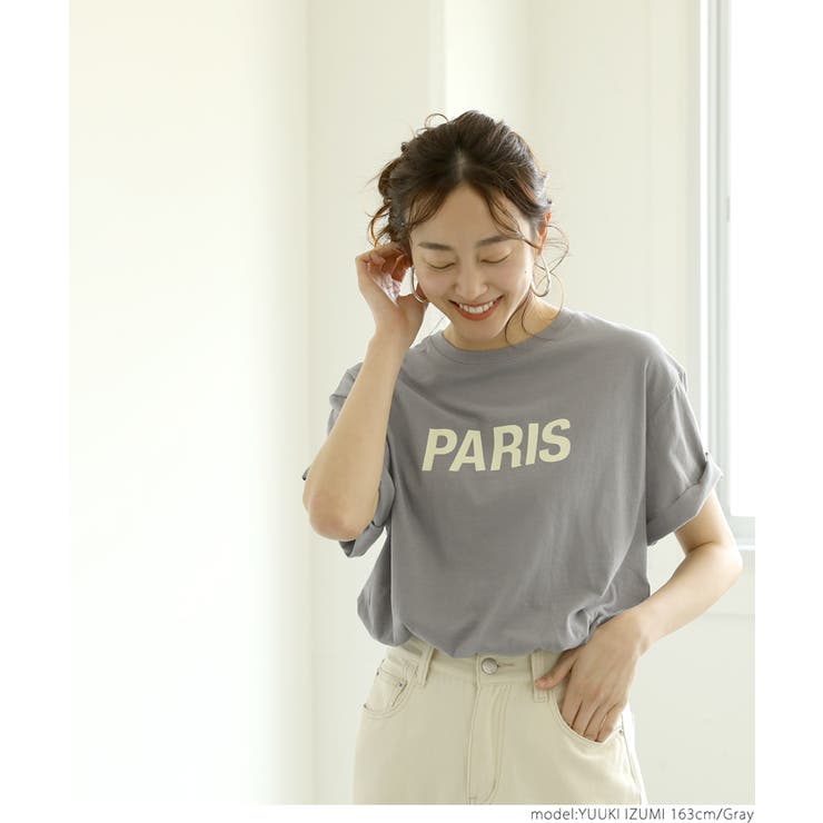 PARISロゴTシャツ | coca | 詳細画像13 
