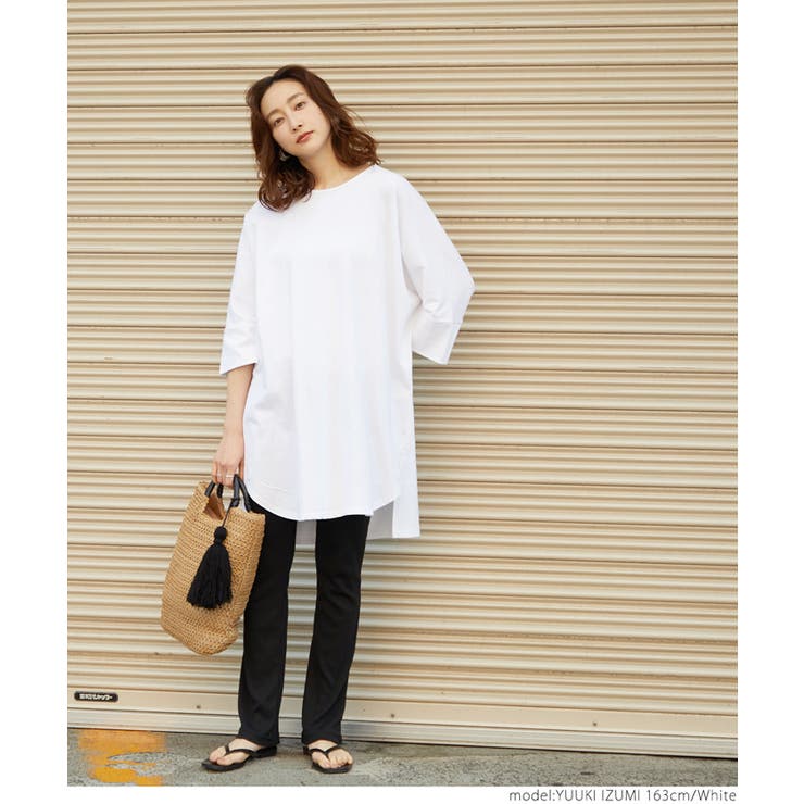 前後テレコビックTシャツ | coca | 詳細画像11 