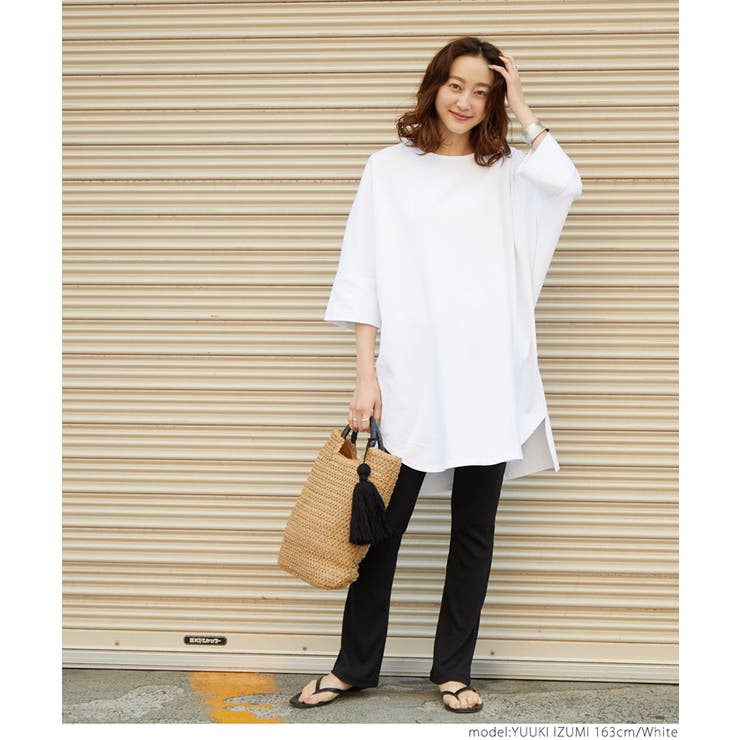 前後テレコビックTシャツ | coca | 詳細画像7 