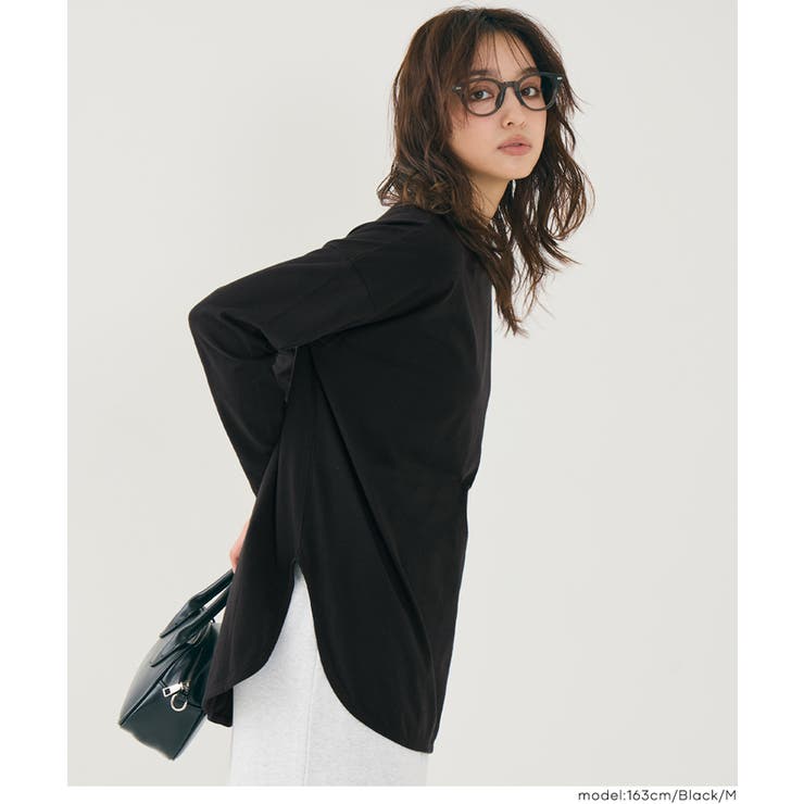 レギュラーオンスコットンサイドスリットビッグTシャツ | coca | 詳細画像21 