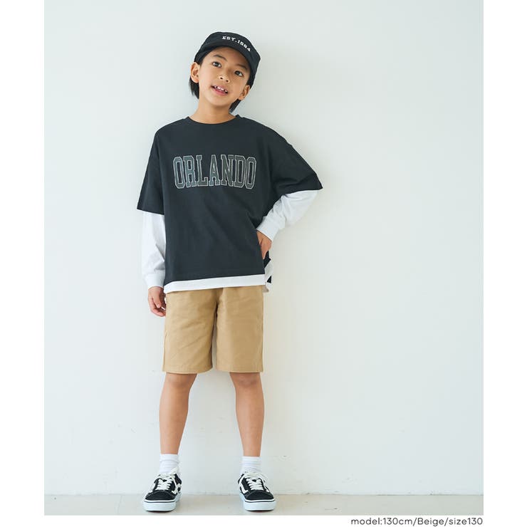 [Beige] | ツイルショートパンツ | coca