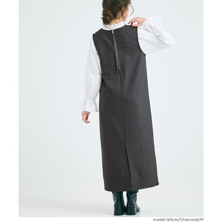 ウーリッシュツイルジャンパースカート | coca | 詳細画像5 