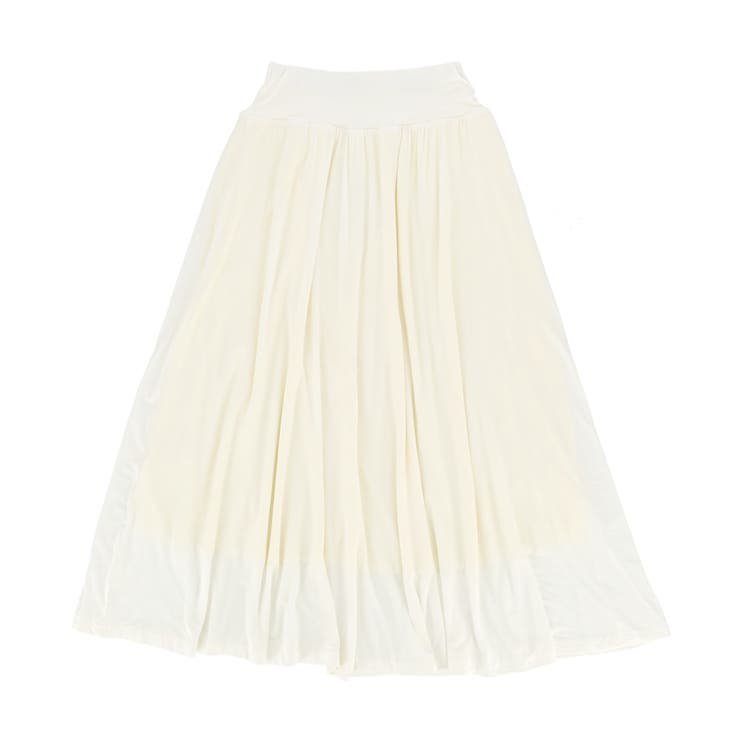 背の高さで長さ選べるフレアロングスカート | coca | 詳細画像10 