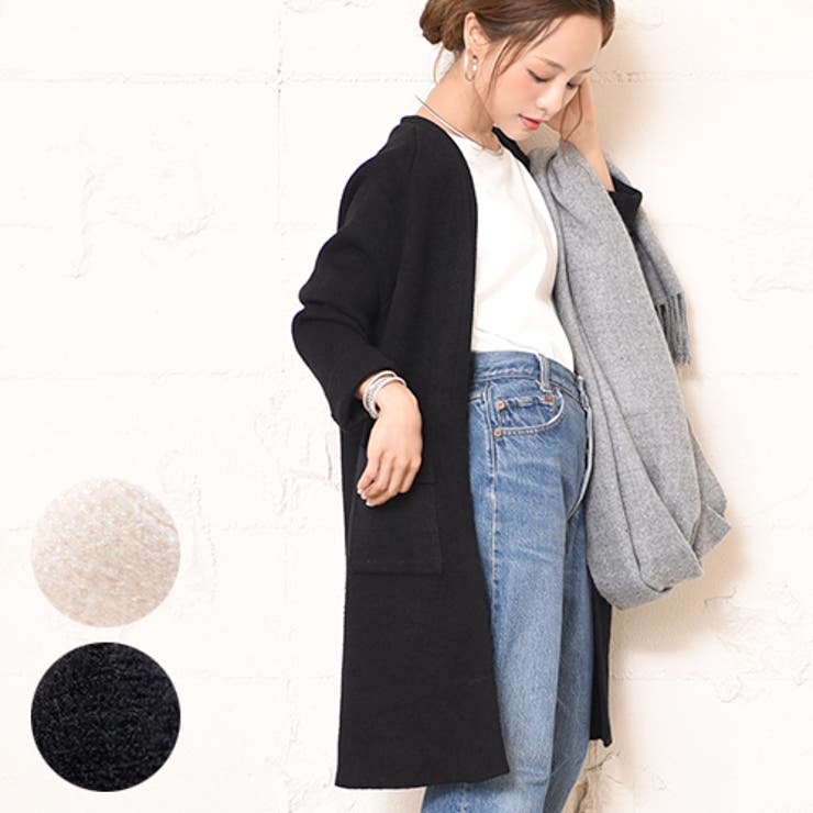 再入荷】【田中亜希子さん着用】上品きれいめニットカーディガン