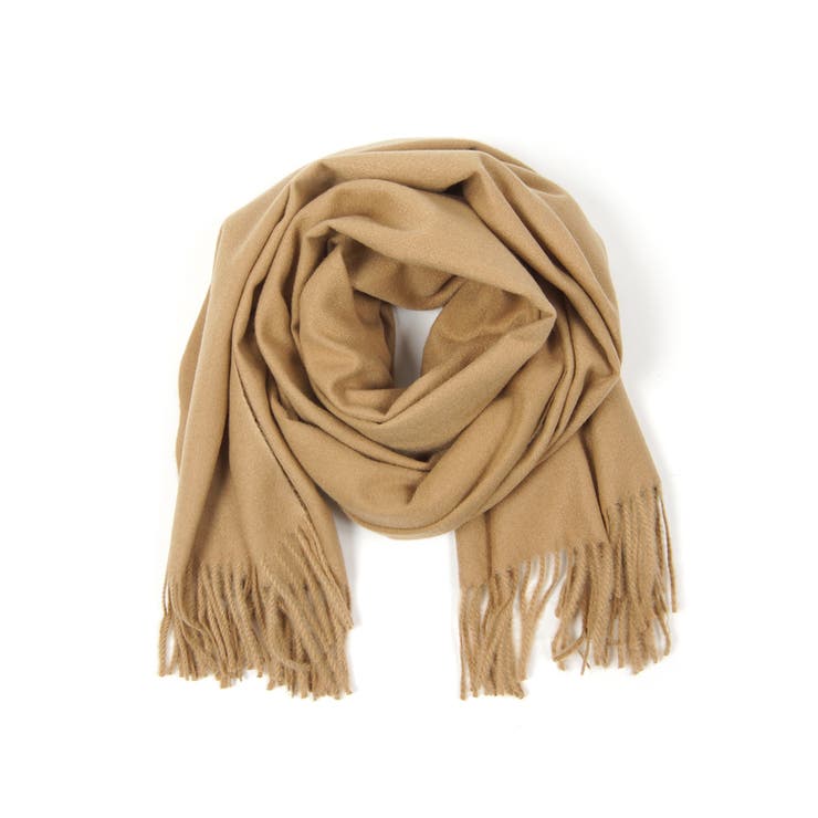 肌触り抜群シンプル大判ストール 田中亜希子さん着用(マフラー ショール | coca | 詳細画像2 