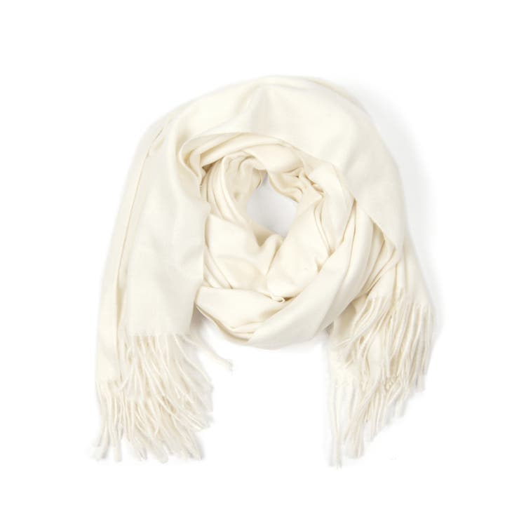 肌触り抜群シンプル大判ストール 田中亜希子さん着用(マフラー ショール | coca | 詳細画像3 