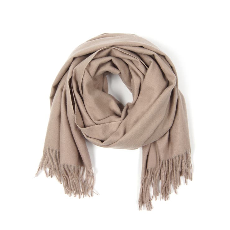 肌触り抜群シンプル大判ストール 田中亜希子さん着用(マフラー ショール | coca | 詳細画像5 