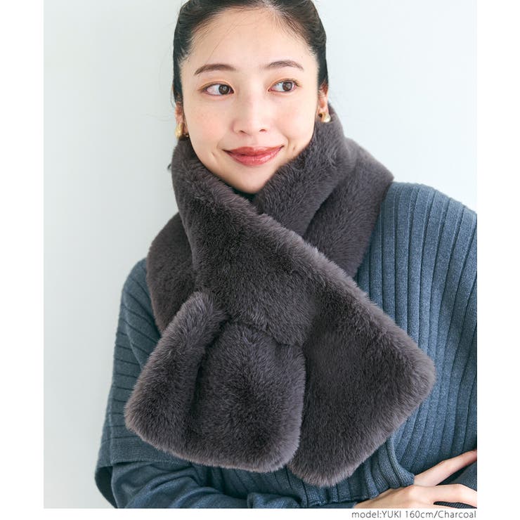 美品FRAY I.D/エコファーロングティペット | 100％の買戻し率