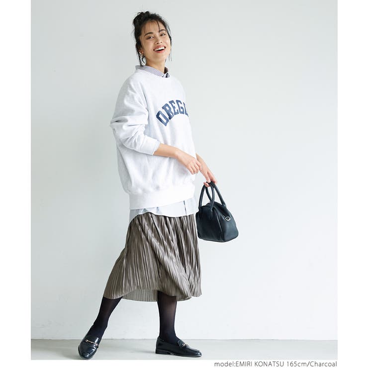 ＼新色登場／つや感サテンプリーツスカート | coca | 詳細画像18 