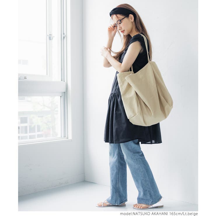 2WAYビッグキャンバストートバック[品番：PA000010993]｜coca