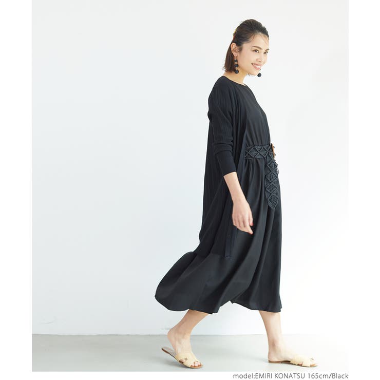 ロングカーディガン レディース ロング丈 | coca | 詳細画像5 