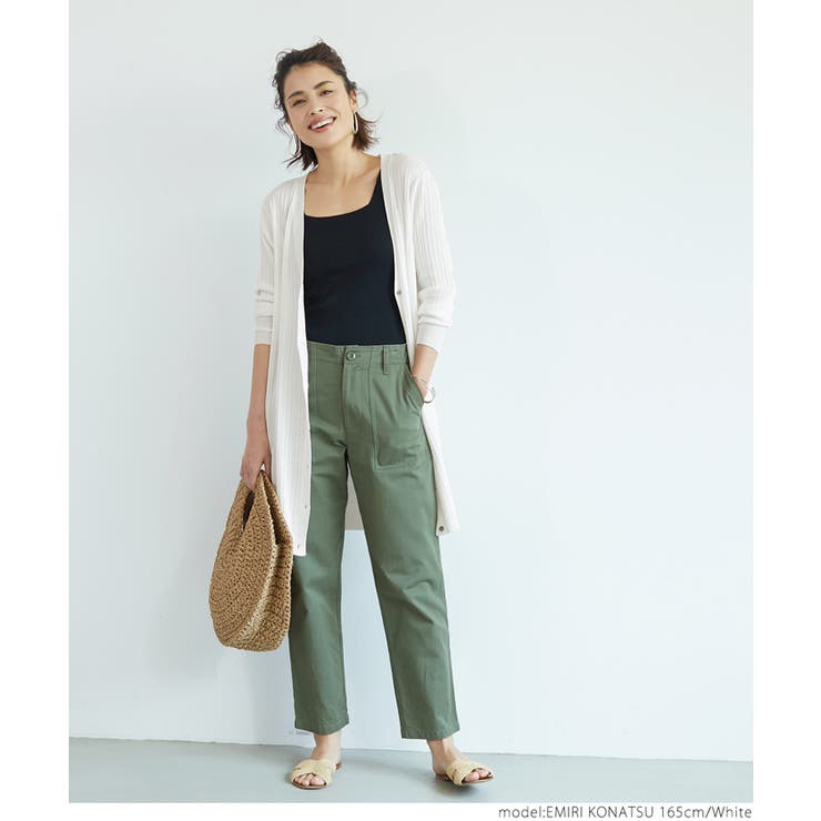 ［White］ | ロングカーディガン レディース ロング丈 | coca