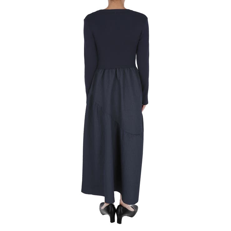 エンボスニットドッキングワンピース | coca | 詳細画像6 