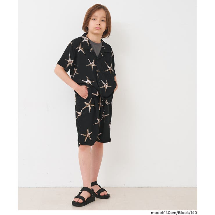 親子お揃いレーヨンヒトデハーフパンツ キッズ | coca | 詳細画像8 