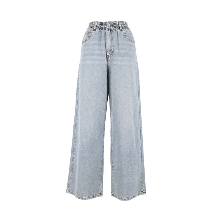 【SUMMER DENIM】サマーデニムウエストゴムイージーパンツ〈26ss新色… | coca | 詳細画像3 