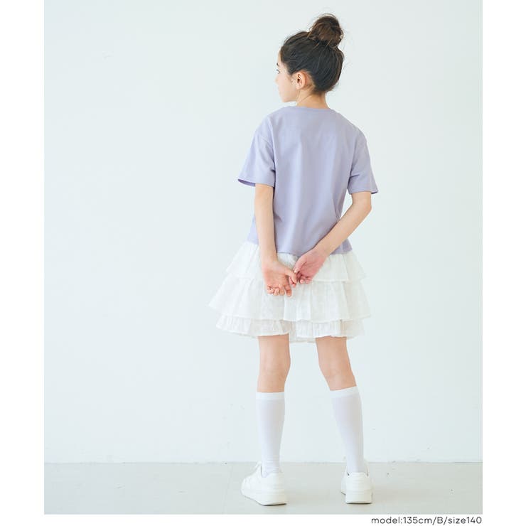 裾リボン結びTシャツ キッズ | coca | 詳細画像7 